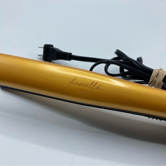 Danielle Creations 1" Ceramic Tourmaline Hair Straightening Flat Iron - Picture 8 of 8